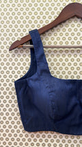 Pure Raw Silk Sleeveless Blouse