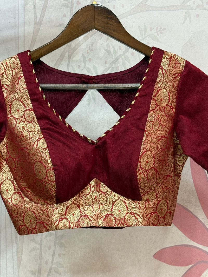 Rajwada Brocade Festival Blouse