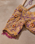 Shahi Noor Purple Wedding Blouse