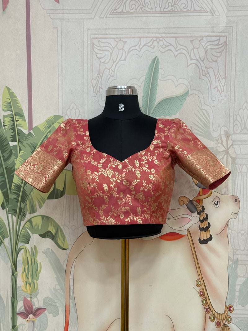 Rajsi Rose Banarasi Brocade Blouse