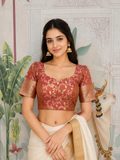 Rajsi Rose Banarasi Brocade Blouse
