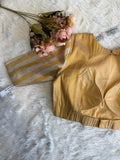 Gold & Silver Stripy Luxe Blouse