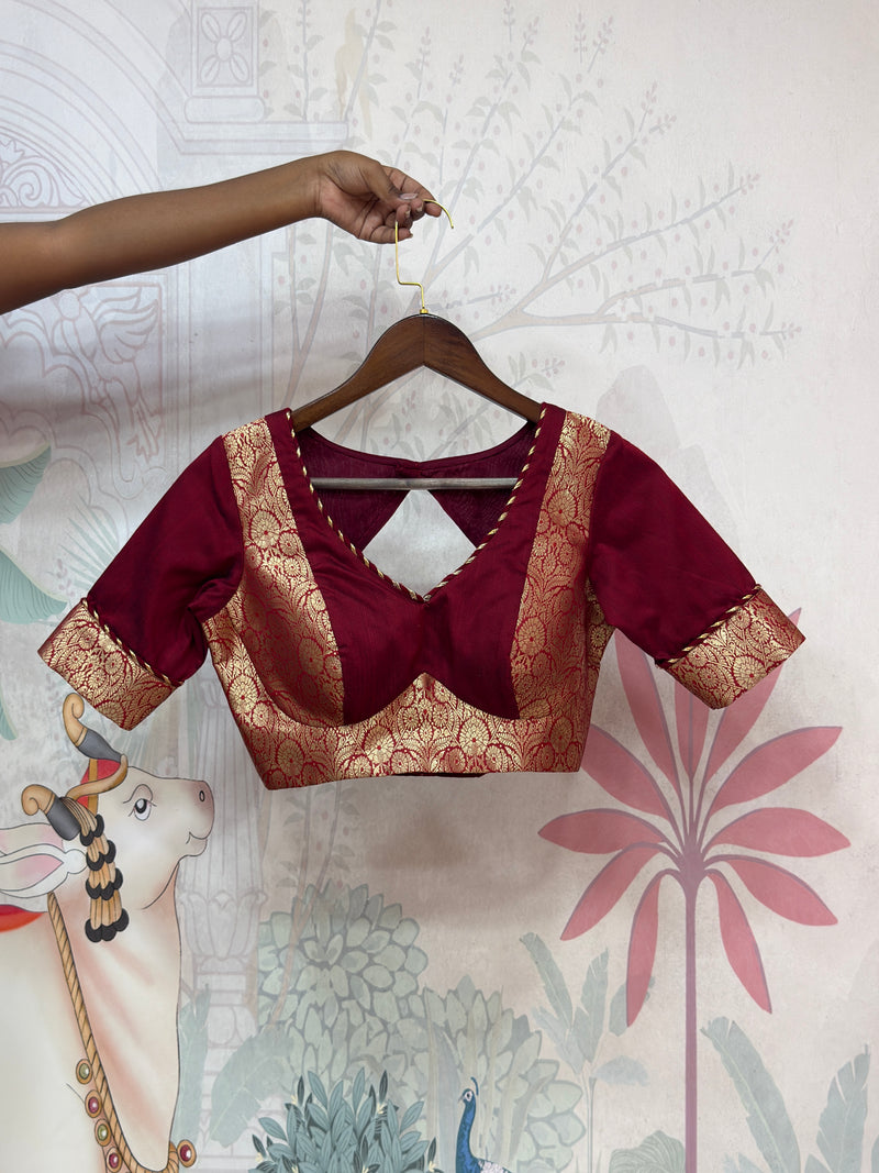 Rajwada Brocade Festival Blouse