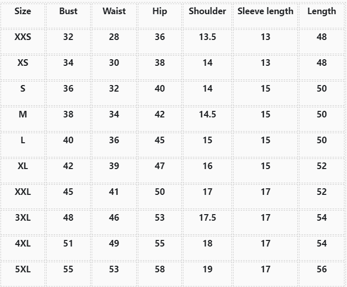 Size Guide