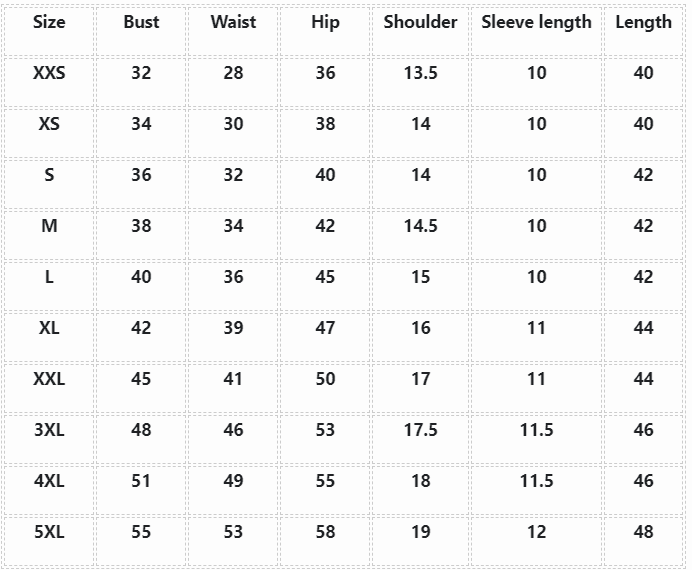 Size Guide